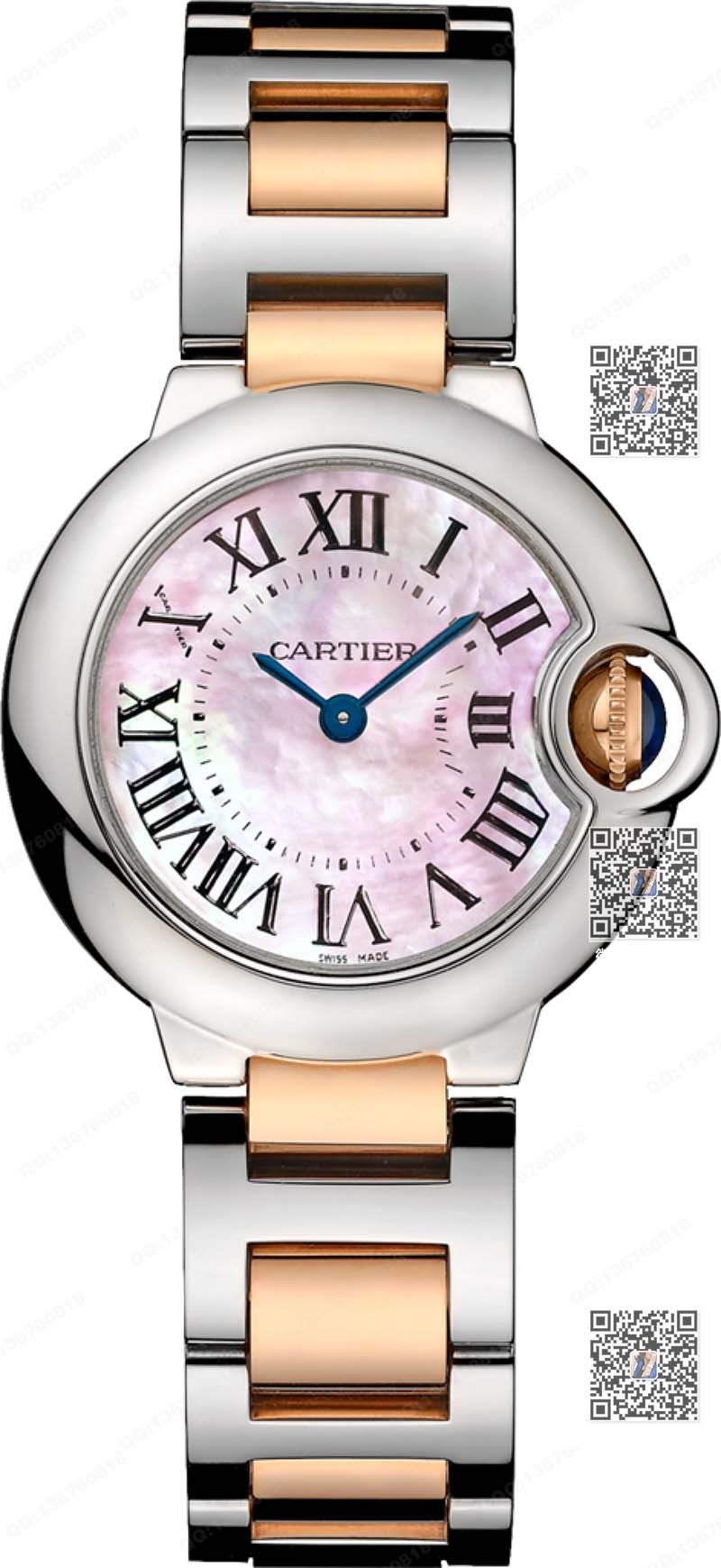 Cartier Ballon Bleu Ladies' Quartz Watch W6920034